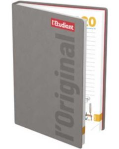 Agenda Scolaire 2025/2026 - L'Etudiant l'Original - Taupe OXFORD