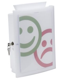 Boite aux lettres Blanche - 260 x 128 x 375 mm - HAN IMAGE'IN